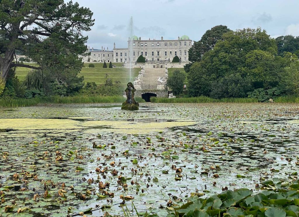 A view of the Powerscourt estate.